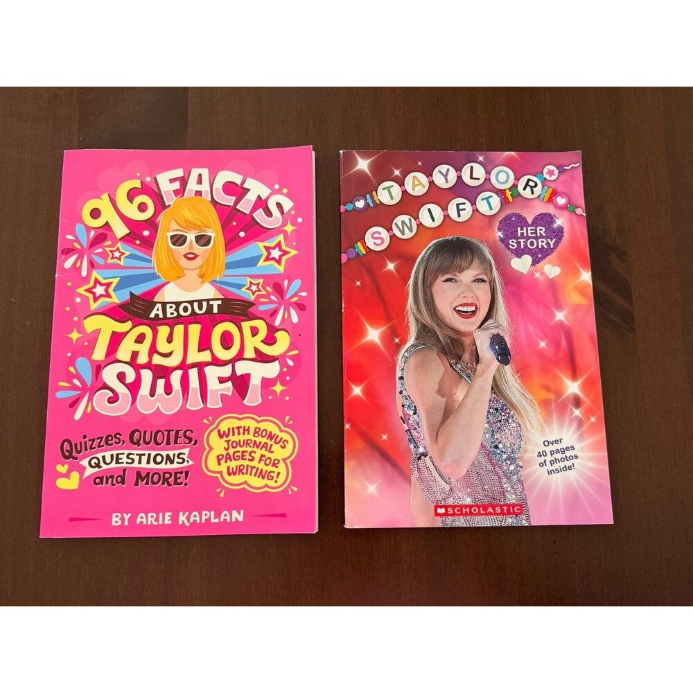 96 Facts About Taylor Swift Book with Journal Pages & her story